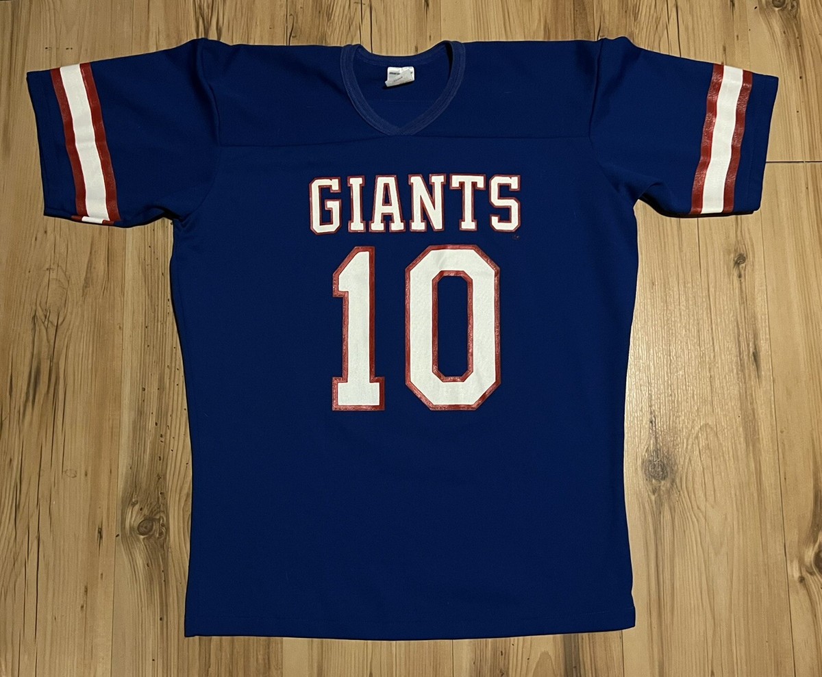Vintage 80s Rawlings New York Giants Brad Van Pelt Jersey Mens