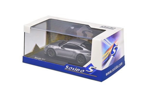 Porsche 911 (992) GT3 1/43 Touring Plata GT - Solido S4316502 - Imagen 6 de 8