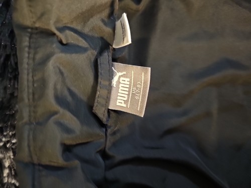 Puma Boys Quilted Puffer Vest Outerwear Pocket Black Red Size Small 7/8 - Picture 3 of 6
