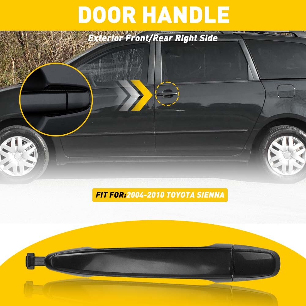 Outside Door Handle For 98-03 Toyota Sienna Woodland Green Pearl 6R1 Front Right