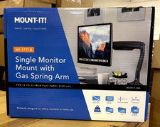 Mount-It Single Monitor Mount With Gas Spring Arm for 13"-32" Screens MI-1771B