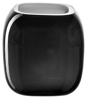 Leonardo Milano Vase Blumenvase Dekovase Handgefertigt Glas Grau H 9 Cm