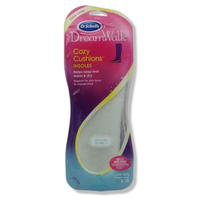 dr scholls fuzzy insoles
