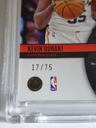 2023 Panini Phoenix Kevin Durant #PATCH ORANGE /75 Game Worn Jersey - Rare - Picture 3 of 4
