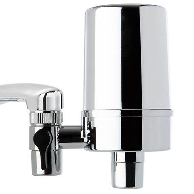 DF2-CHR Faucet Water Filter 500 Gallons Water Filter for Sink Faucet