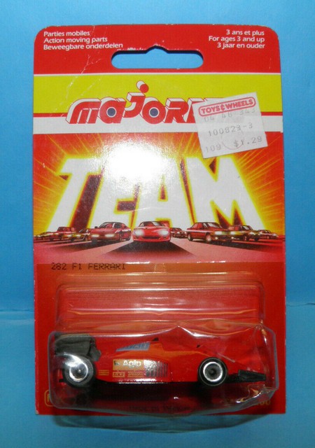 Majorette Racing Team Series 200 F1 Ferrari #282 | eBay