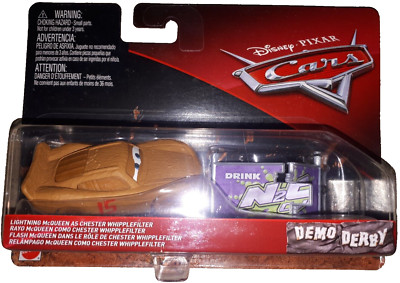 CASE FRESH Disney Cars McQueen Chester Whipplefilter demo derby crazy 8's Rubber
