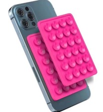 Silicone Suction Phone Case Adhesive Mount Compatible with Most Phones