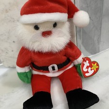 VTG TY SANTA Beanie Date of Birth December 6 1998 Mint