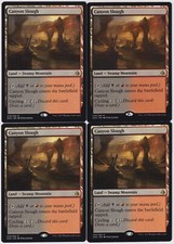 MTG 4X Canyon Slough X4 Amonkhet Magic - NM