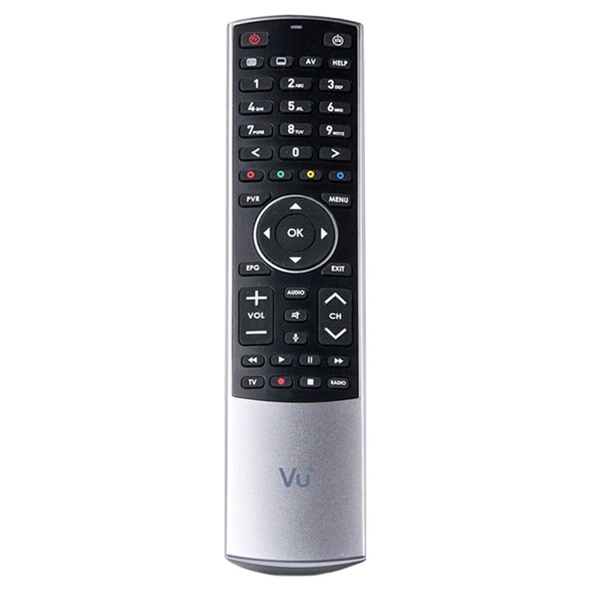 VU Plus Zero 4K BT DVB-S2X Linux HbbTV Sat-Receiver mit Bluetooth-Fernbedienung
