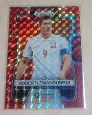 2018 Panini Prizm WC #146 Robert Lewandowski Poland Bayern Munich Red Mosaic