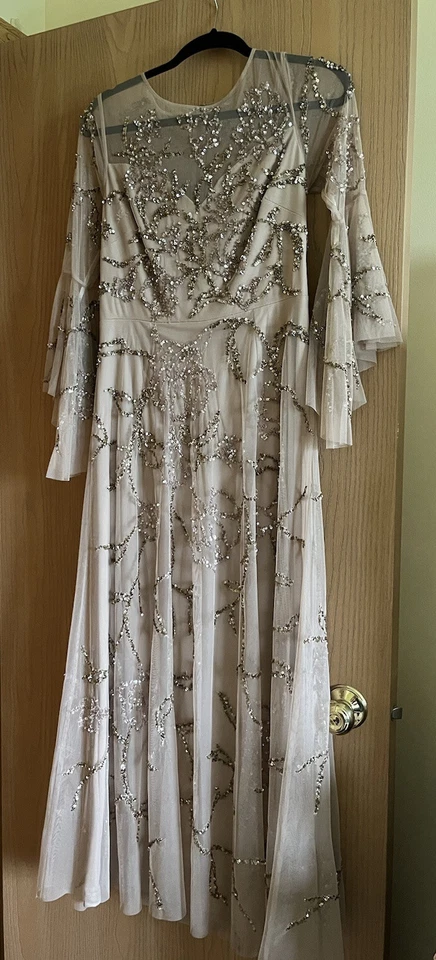 FORMAL EVENING GOWN SIZE 8 - Image 4 of 4