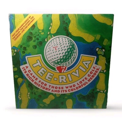 Tee-Rivia Trivia Golf Game A Game For Those Who Love Golf