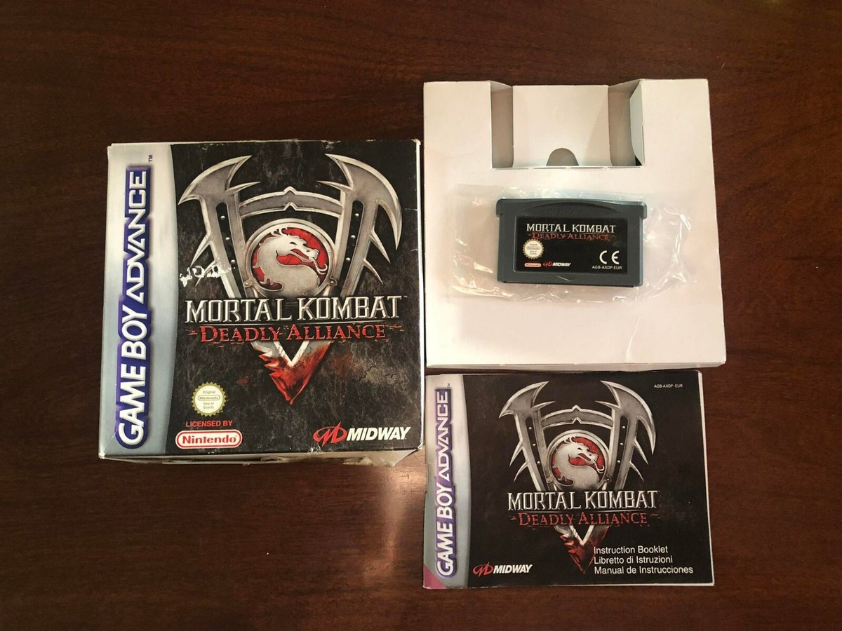 Mortal Kombat Deadly Alliance | Gameboy Advance GBA | Complete In