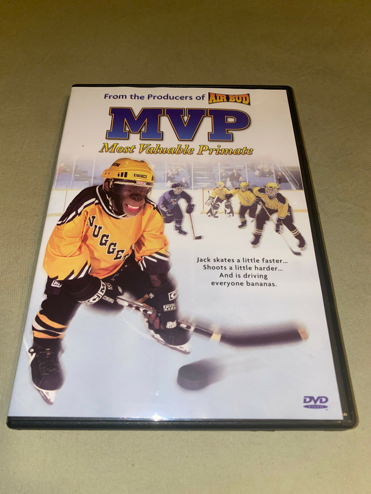 MVP Most Valuable Primate DVD Hockey Kids Family Movie 625828207693 eBay