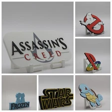 Custom 3D Printed Logo Wall Sign - Personalized Decor