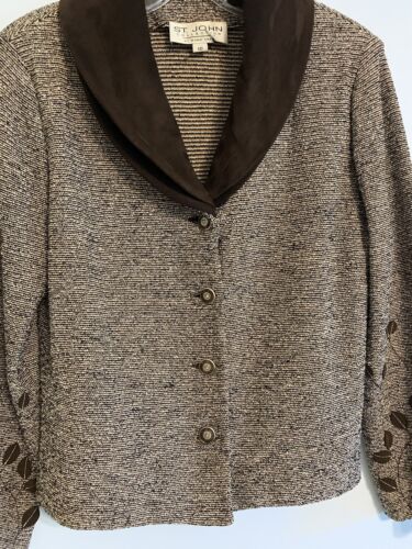 Saint John Ladies Jacket Size 10 - Picture 3 of 10
