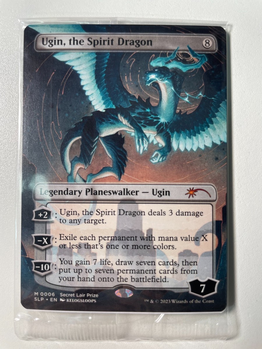 MTG SLP 0006 Ugin, the Spirit Dragon - Secret Lair Showdown NM EN