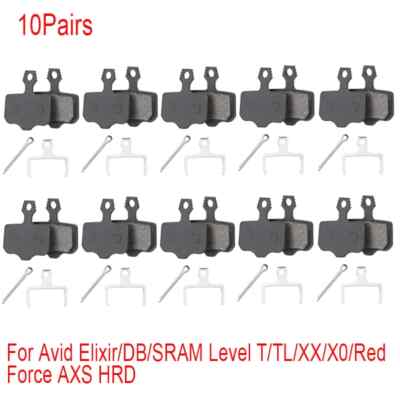 10pairs Bike Disc Brake Pads for Avid Elixir SRAM FORCE AXS Level MTB Brake Pad