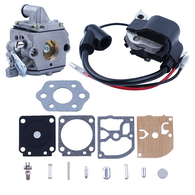 Carburetor Ignition Coil Carb Repair Kit Fit Stihl MS180 MS170 018 017