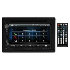Power Acoustik PD651B 6.5 inch LCD Touchscreen DVD Receiver With Bluetooth
