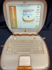 iBook G3- Fully Functional- Orange Vintage Apple Tangerine Clamshell 300mhz Used