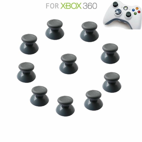 10pcs Microsoft Xbox 360 Thumbsticks Joysticks Gray Replacement Analog Sticks - Picture 7 of 14