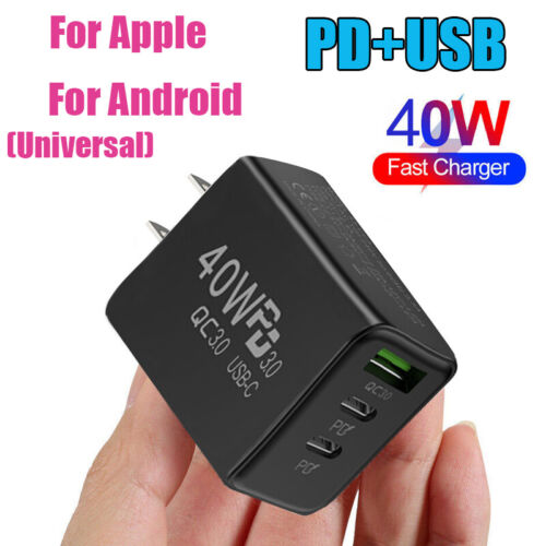 For Samsung Galaxy S24 S23 S22 S21 S20 S10 45W Fast Wireless Charger Pad-2024 - Picture 3 of 17