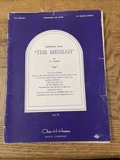 Selections From The Messiah Song Book