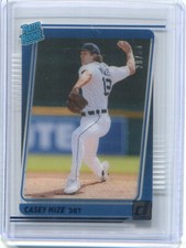 2021 Chronicles Donruss Clearly Rated Rookie Blue Casey Mize Rookie 29/50