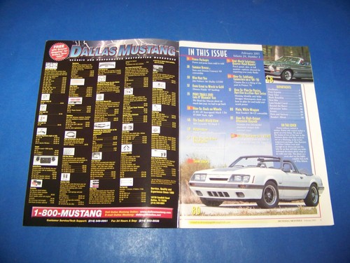 Mustang Monthly February 2001 "Complete Your Collection Today!" - Picture 2 of 6