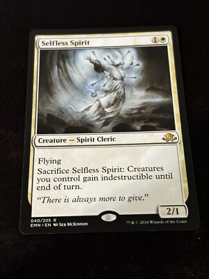 Selfless Spirit [Eldritch Moon] Magic MTG