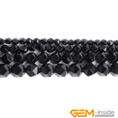 Wholesale Lot Natural Assorted Gemstone Polygonal Jewellery Making Beads 15" UK - Picture 79 of 129