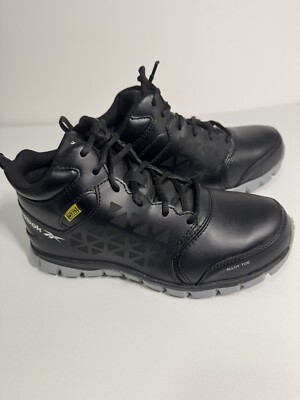 Women s Reebok Mid-Cut Safety Toe Alloy Shoe / Boot RB4143 Women s Sz 9 Wide NEW