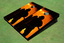 Fire Fighter 1 Custom Cornhole Board