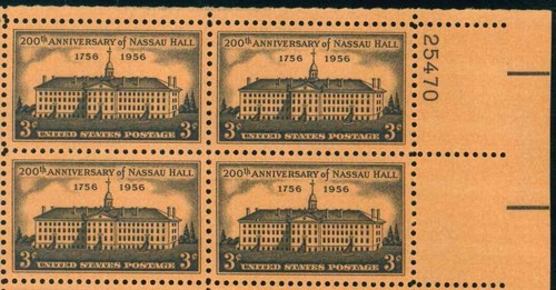 Scott #1083 3¢ Nassau Hall 200th Anniversary Mint Sheet MNH CV $11.10 - Picture 3 of 3