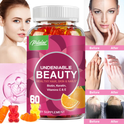 Undeniable Beauty Gummies - Skin Whitening - with Biotin, Keratin, Vitamins C - Afbeelding 1 van 7