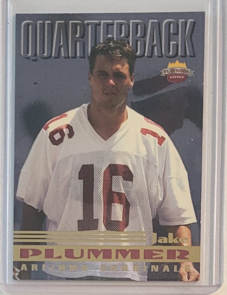1997 Score Board Playbook #16 Jake Plummer Arizona Cardinals Football Card 