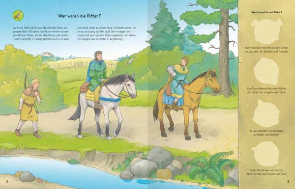 Thumbnail - Ravensburger Buch Wieso? Weshalb? Warum? Stickerheft Ritter 32984