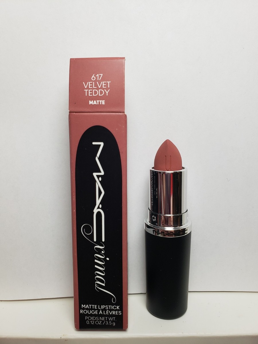 Mac Cosmetics M·A·CXIMAL Matte Lipstick 617 VELVET TEDDY 0.12 Oz