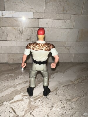 特撮 JURASSIC PARK DINO TRACKER JAWS JACKSON 1993 Jurassic Park Dino Trackers Jaws Jackson Figure
