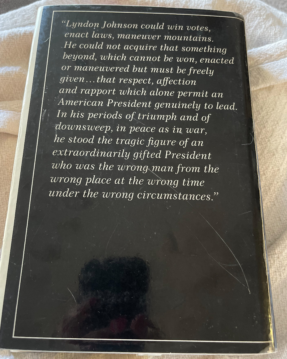 tragedy of Lyndon the Johnson Eric Goldman 1969 Hardcover vintage book frderick