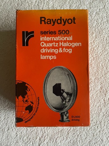 Raydyot Spot Lampe verpackt DL500 New Old Stock für Oldtimer oder Lambretta - Bild 12 von 24