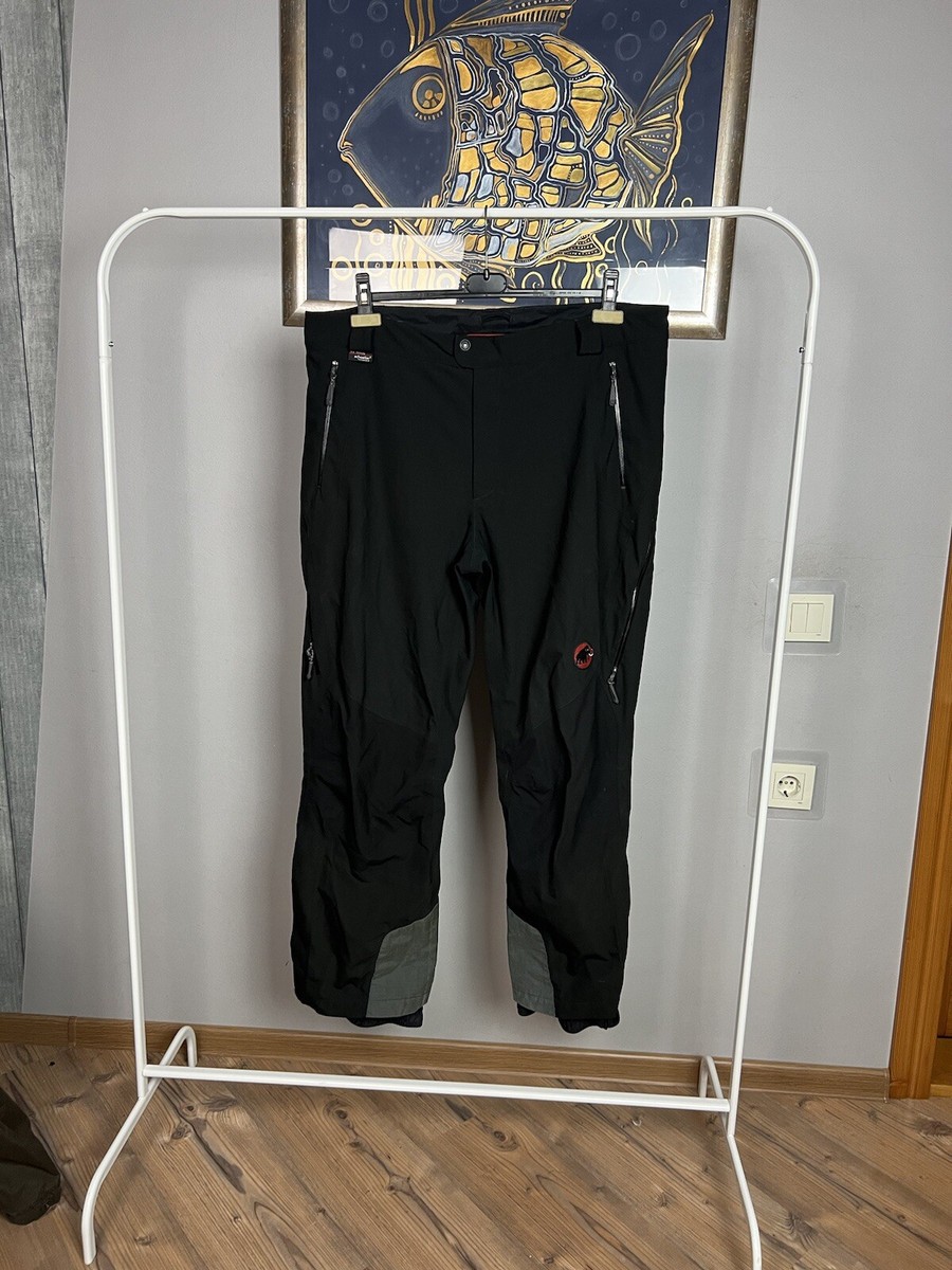 Mammut Drytech Black Softshell Waterproof Ski Pants Size 56 | eBay