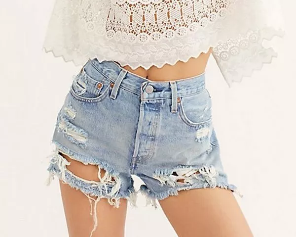 Free people levis clearance shorts