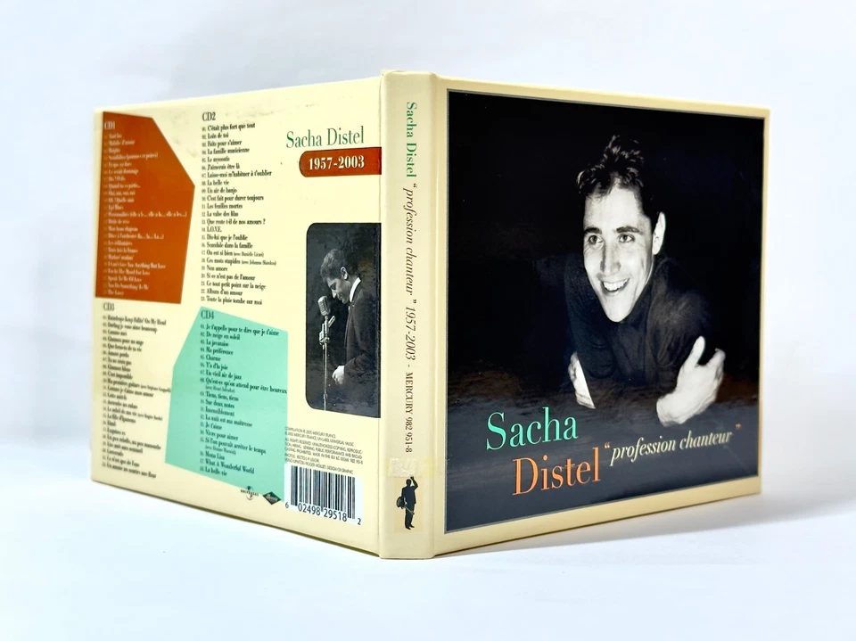 Sacha Distel "profession chanteur"  1957-2003 (4 CD Box Set Universal/Mercury) - Image 2 of 4