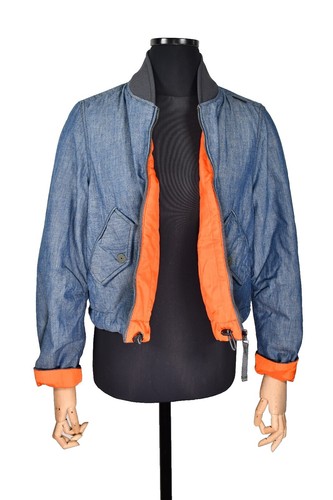 STAR SPORTSWEAR G-1 フライトジャケット サイズ44 Vintage G-1 Leather Flight Jacket Star Sportswear MFG Co USN Navy