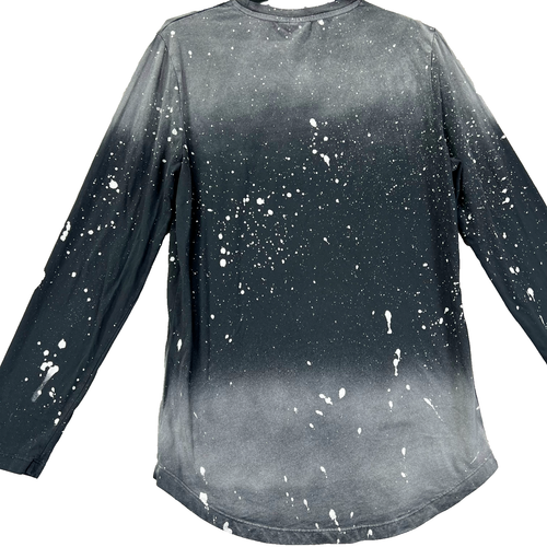 ASOS Men's T-Shirt Short Sleeve Black White Spots Medium M All Over Print - Picture 8 of 11