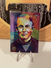 2023 Cardsmiths Currency Series 2 #22 Thomas Edison Crystal Sparkle